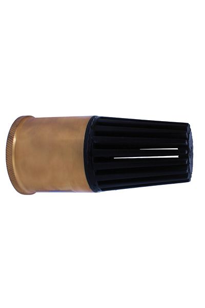 flores Bronze + plastic water siphon, 2"