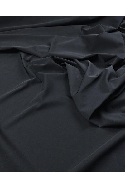 Kumaş Parça نسيج مرن يشبه المظلة باللون الأسود (العرض 135 سم × الطول 300 سم)