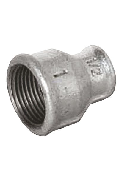 flores Zinc reduced socket, 1" x 1/2"