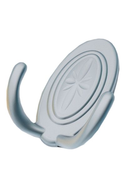 flores A-360 coat hanger, matte - chrome - 22