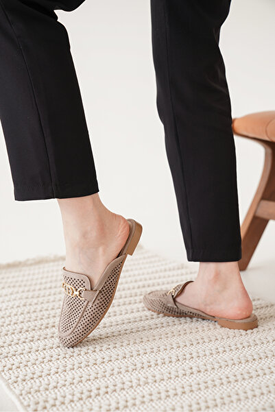 Artgoo VIZON дамски удобни, перфорирани, мъжествени, затворени отпред, украсени с камъни ежедневни домашни и плажни чехли