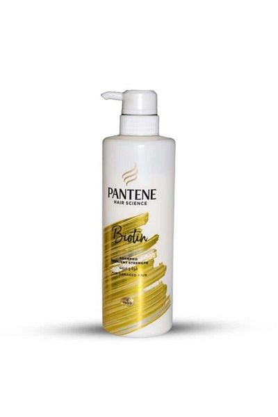 Pantene PRO-V Resilient Strength Shampoo For Damaged Hair With Biotin - 500 ml