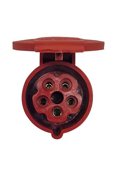 flores Cupla Mutlusan din cauciuc, MUT-102, 16A 6H/380/415V, IP 44