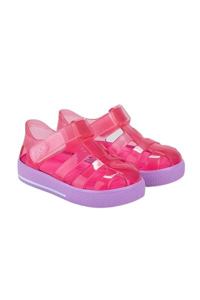 IGOR Sandale Star Bicolor S10270 Fucsia / Malva