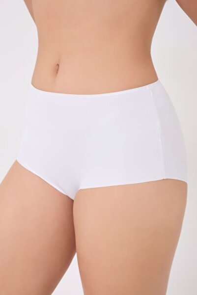 MrrMajestic Γυναικείο ψηλόμεσο εσώρουχο κοπής με λέιζερ χωρίς ραφές (με ΛΑΣΤΙΧΟ Μέσης) Σετ 3 τεμαχίων