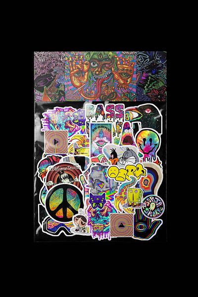 dadi ramba Trip Sticker Pack -Bullet Journal - Agenda -Laptop Sticker Decal