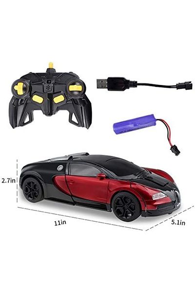 Samate Transform RC Car Robot for Kids Toy, Remote Control Robot Toys for Children, Gesture Sensing