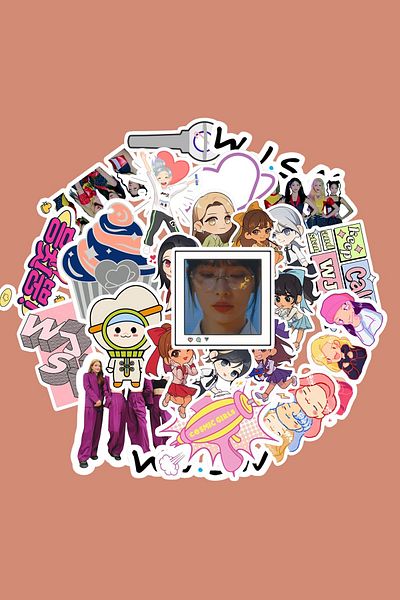 dadi ramba Wjsn Cosmic Girlssticker Pack -Bullet Journal - Agenda -Laptop Label Sticker