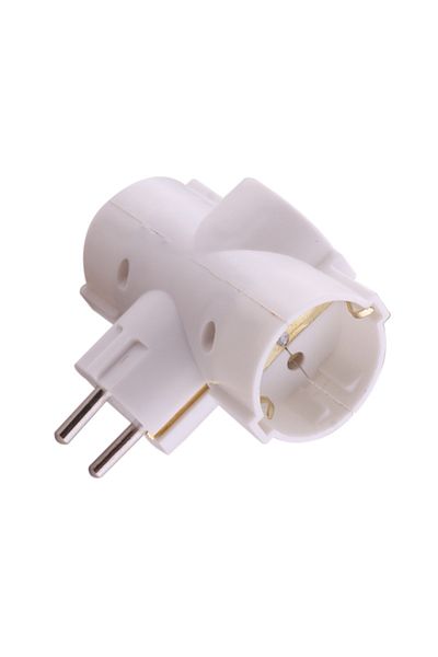 flores Triple large plug, 3 schuko