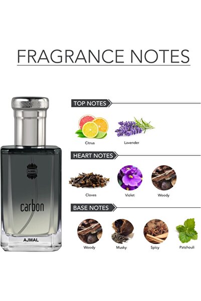 Ajmal Perfumes Carbon For Men, 100 ml