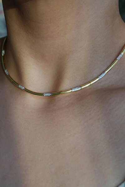 Minimo 925 Gümüş | Oris Sırma Taşlı Kolye