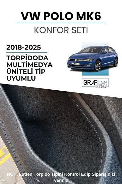 GRAFİCAR Volkswagen Polo Mk6 Comfort Set-Isolation Purpose Fabric Covering