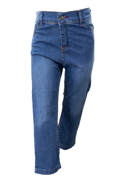 Oppland Pantaloni scurți capri din denim pentru băieți de vară, bumbac, până la genunchi, cu buzunare, confortabile, simpatici pentru vârstele 3-12