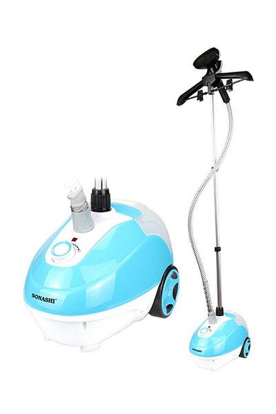 sonashi Garment Steamer - Suitable for All Fabrics | Automatic Re-Start and Double Safety System | Big Water