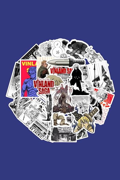 dadi ramba Vinland Saga Sticker Pack -Bullet Journal - Agenda -Laptop Sticker Decal