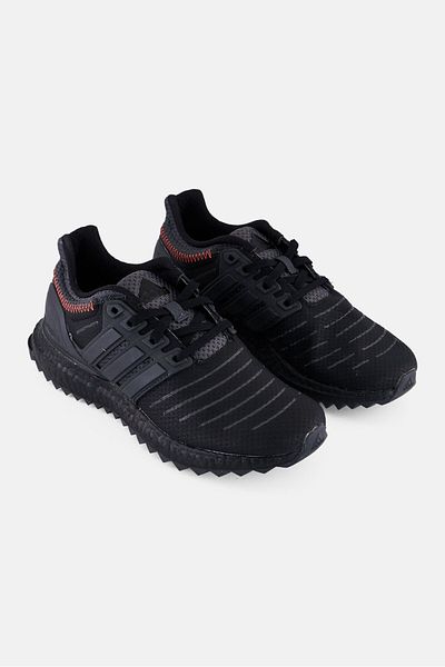 adidas Kids Boy Ultraboost DNA XXII Lace Up Running Shoes, Black