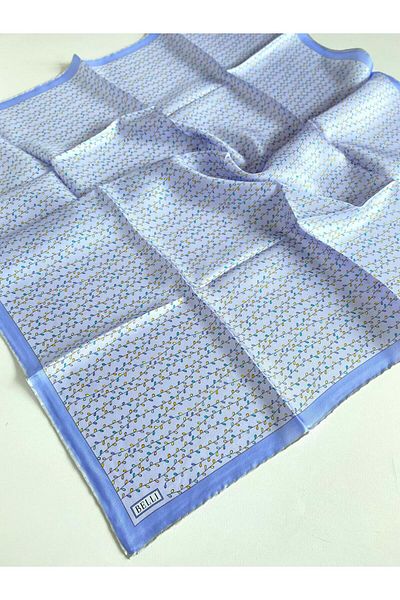 Belli Tivil Silk Scarf 4128-84 Lilac Mixed Pattern