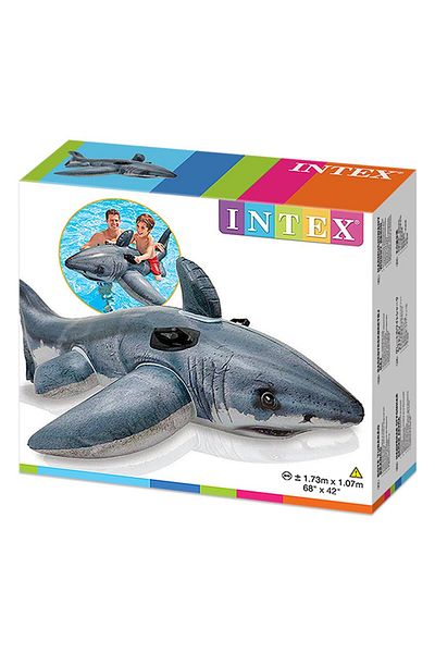 Intex Great White Shark Ride-On Age 3+ (57525)