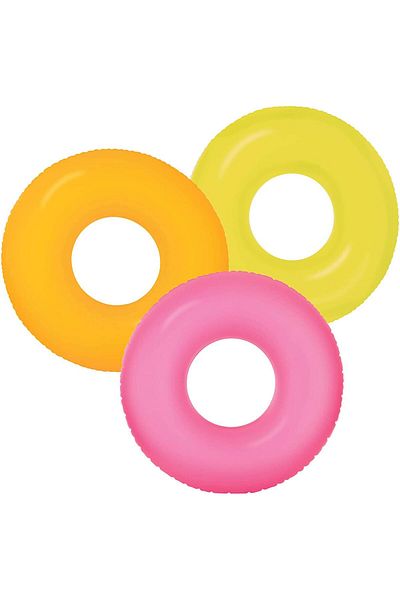 Intex Neon Frost Tubes (91cm) Age 9+ (59262) Assoted Color