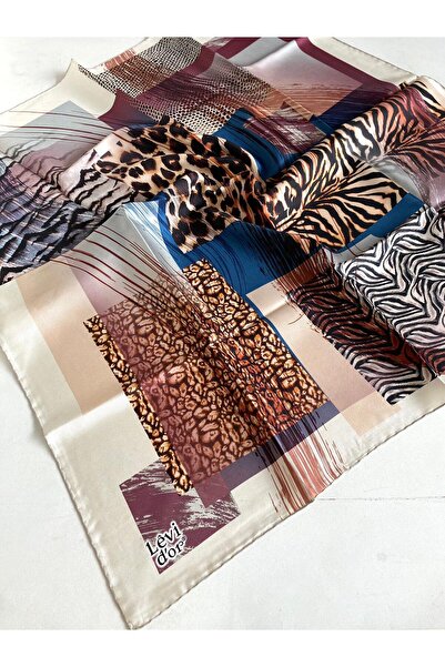 Levidor Μεταξωτό μαντήλι Tivil 43970 Ροζ Μικτό σχέδιο