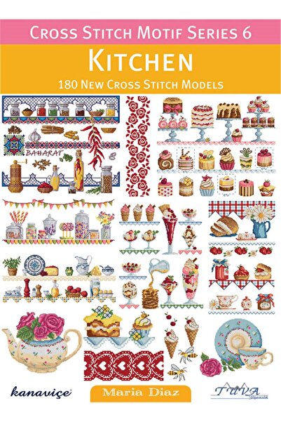 Tuva Yayıncılık Nakış Kitabı KİTABI-6 "KITCHEN"