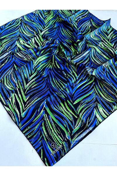 Vissona Μεταξωτό μαντήλι Tivil 51755 - 10 - 0032 - 0035 Μαύρο Μικτό σχέδιο