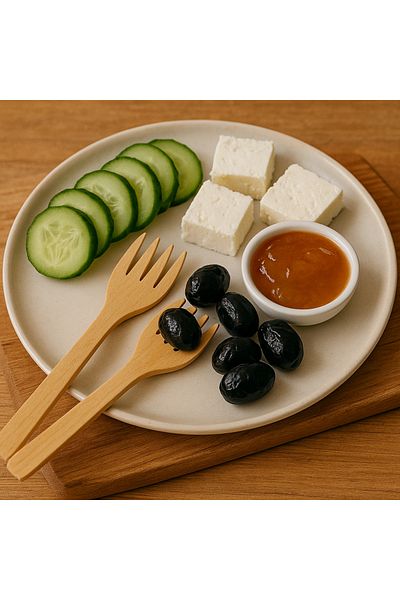 TAHAHAMAK Wooden Fork - 30X5 cm Dimensions 1 Piece