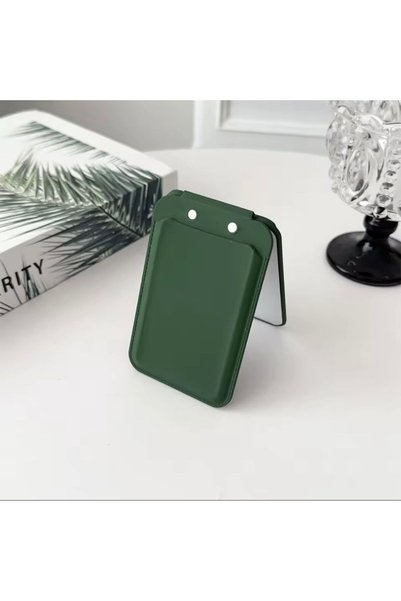 U-K Magsafe Card Holder with Mirror Compatible with iPhone 14 Pro