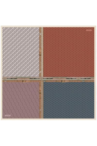 Armine Nostalgia Sura Silk 8519-30 Πορτοκαλί Μικτό Σχέδιο