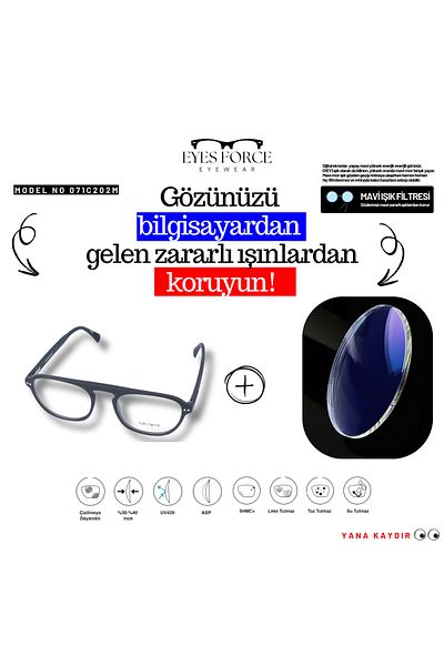 Eyes Force Bluecat Glasses 071C