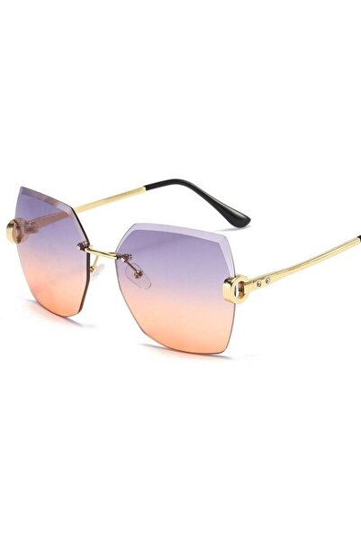 REDz Accessories Sunglasses, Women, Splendid retro model, UV400 protection, Grey/Orange