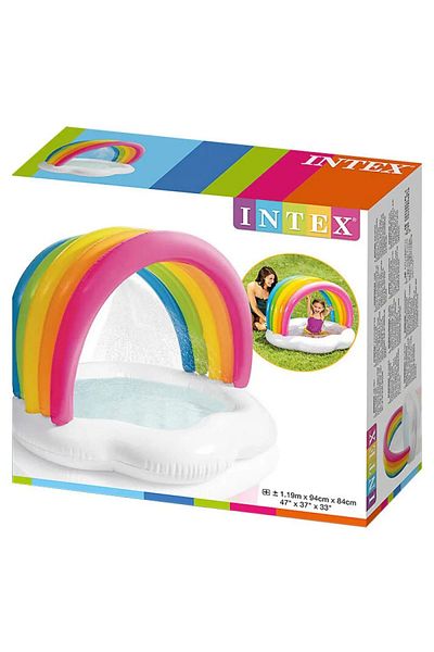 Intex Rainbow Cloud Baby Pool Age 1-3 (57141)