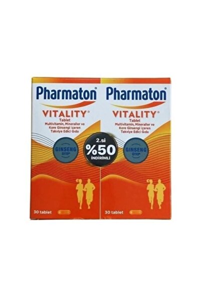 Pharmaton Vitality Ginseng G115 2x30 Tablet