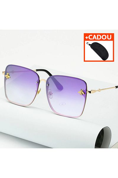 REDz Accessories Sunglasses, Women, Oversized Model, UV400 Protection, Purple