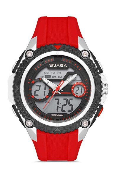 Jaga AD1146-0GAA Analog/Dijital Genç Kol Saati