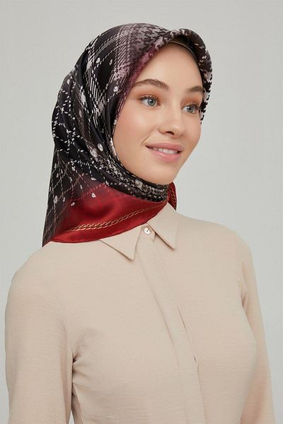 Armine Nostalgia Sura Silk 8612-85 Κόκκινο Μικτό Μοτίβο