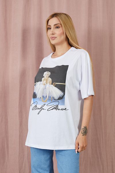 DPARİS Τυπωμένο μπλουζάκι Oversize