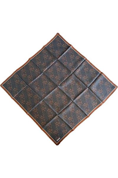 Armine Μεταξωτό κασκόλ Tivil 9228-84 Πορτοκαλί Μικτό Σχέδιο