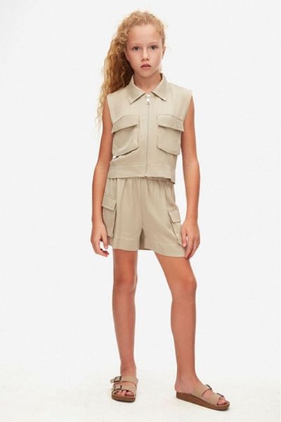 NK Kids 38311 Mallorca Vest 8/14 Mink