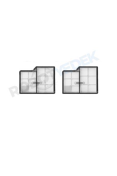 robotyedek Roborock Saros 10 Compatible 2 Hepa Filters