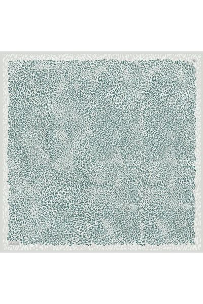 Armine Tivil Silk Scarf 9352-09 Green Mixed Pattern
