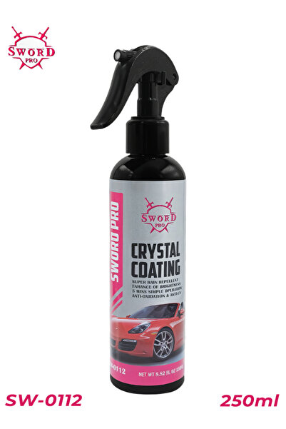 Sword Pro طلاء كريستالي ٢٥٠ مل - طارد فائق للمطر، مضاد للأكسدة، شديد اللمعان ...