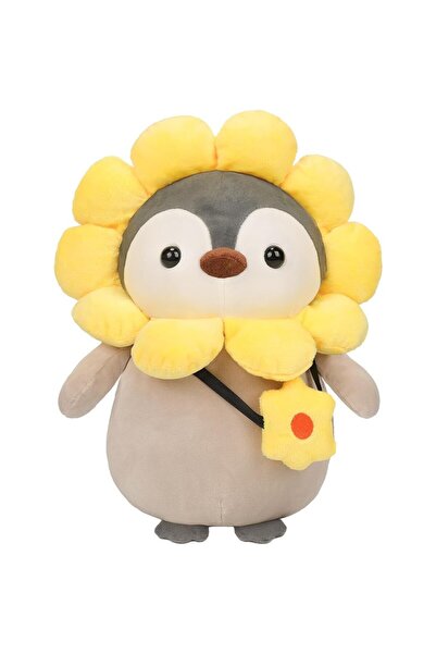 Malvys Плюшена играчка, пингвинът Пинки, сиво/жълто, 25 см