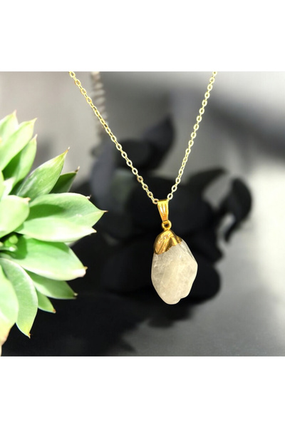 KIRMIZICOSMETİCS Moon Stone Necklace