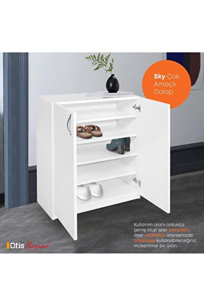 my design eviniz için en özel tasarımlar My Design Sky Çok Amaçlı Dolap Ayakk...