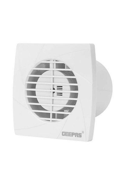 Geepas 4” Duct Fan, Rust Free, Speed-1300 RPM, ABS Material, Ideal For Kitchen & Bathroom, 13W Pow