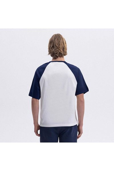Ellesse Em009-2-Sgr Crew Neck Men's T-Shirt - White / Gray