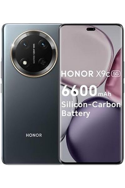 HONOR X9c - 12GB RAM, 256GB Storage, Dual SIM, Titanium Black, 5G - Middle East Version