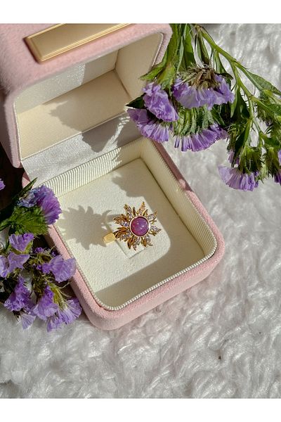 Reorah Collection Rapunzel Sun Fidget Ring - Comfortable Design for Children