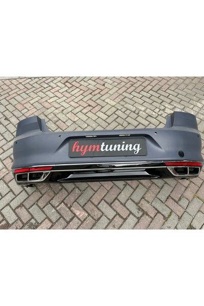 HYM TUNİNG VW PASSAT B8.5 ARKA TAMPON + PARLAK SİYAH RLİNE DİFÜZÖR 2015 2022
